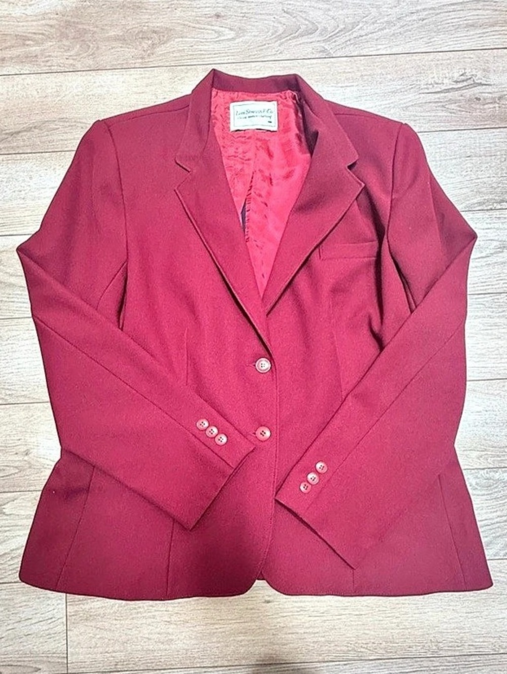 Rare* Vintage 1970’s Levi Strauss Red Blazer M